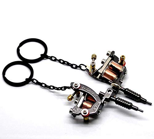 GILH EDC Llavero de aleación de zinc con forma de máquina de moda para reducir la pérdida de frío EDC Gadget