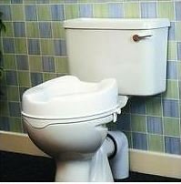 Gima – Asiento elevador para inodoro, con sistema de montaje, 10 cm