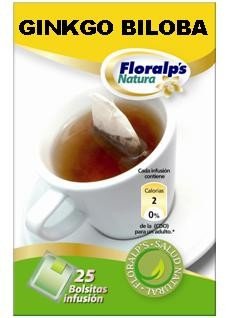 GINKGO BILOBA 25 SOBRES FLORALP'S NATURA