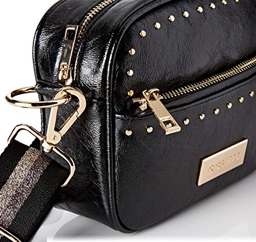 Gioseppo NUIQSUT, Shopper para Mujer, Negro (Negro), 6x15x18 cm (W x H x L)