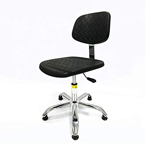 GIOVARA - Juego de 5 Ruedas deslizantes para Silla de Oficina (11 mm x 22 mm, 50 mm de diámetro), Color Negro