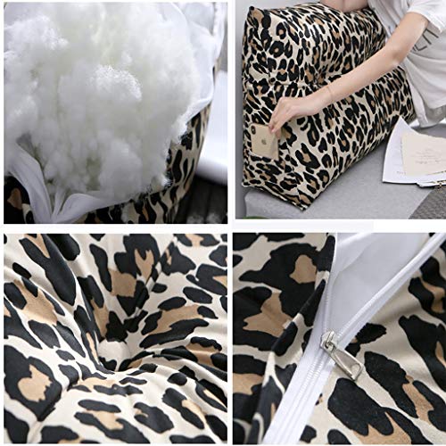 GJ Colchón De Cama, Amortiguador Trasero, Almohada Lectura, Cojín del Sofá Cama, Amortiguador De La Cintura De Tatami, Desmontables, Fáciles De Limpiar, 6 Colores (Color : B, Size : 100×20×50 cm)