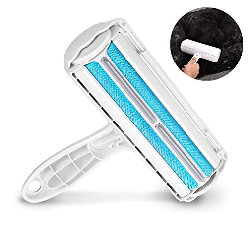 GLEADING Cepillo Quitar Pelos de Mascotas, Rodillo Autolimpiante para Quitar Pelos de Perros y Gatos: Quita los Pelos de Perros y Gatos de Muebles, Alfombras, Ropa de Cama, Ropa