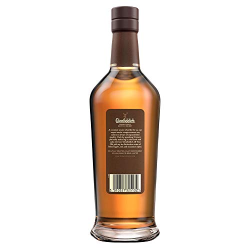 Glenfiddich Whisky de malta escocés 18 años – 70cl