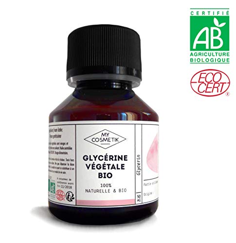 Glicerina vegetal orgánico - MyCosmetik - 50 ml