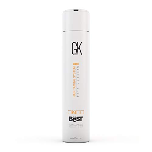 Global Keratin GKhair El mejor KIT profesional para alisar y alisar el cabello (300 ml/ 10.1 fl.oz) Para un cabello sedoso, suave y natural