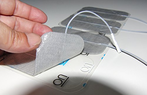 Globus 8 electrodos Platinum (Piel delicado) 1 sobre cuadrados + 1 bst rectangulares, calidad extra para electroestimulador