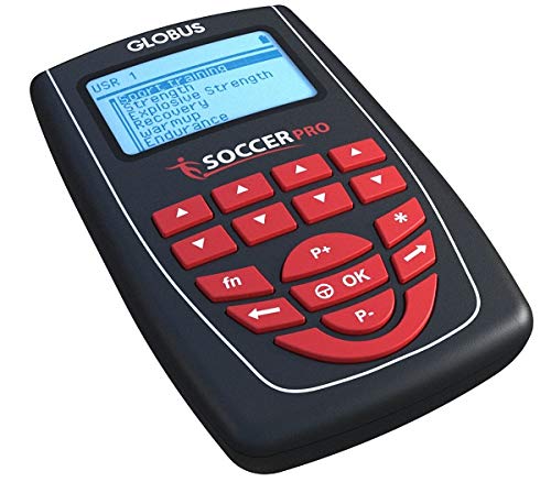 Globus G4228 - Electroestimulador Soccer Pro, Unisex, Adulto, Negro, único