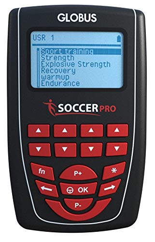 Globus G4228 - Electroestimulador Soccer Pro, Unisex, Adulto, Negro, único