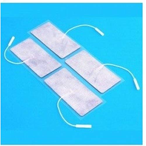 Globus Myotrode G0467 electrodos Myotrode Premium rectangulares Unisex Adulto, Blanco, único