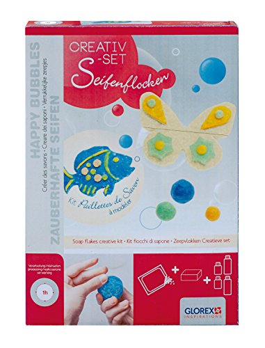 GLOREX 6 1600 185 – Soap Fix Jabón Copos Creatable ivset Kids
