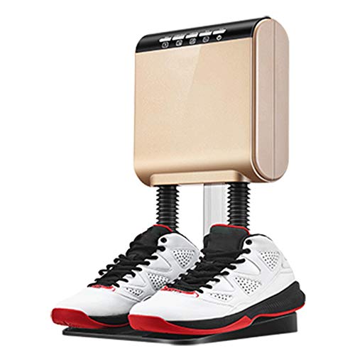 Gnohnay Secador de Zapatos Secador de Zapatos Vertical, Secador de Botas Doméstico, Limpieza con Ozono para Eliminar Olores Manguera Retráctil Adecuada para Varios Tipos de Zapatos