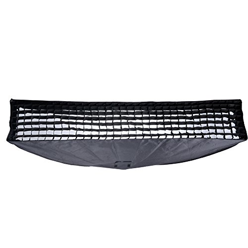 Godox 35 x 160 cm Grid Honeycomb Softbox Bowens Monte para Estudio Strobe Flash Lampara + Letwing Paño (SB-FW 160x35)
