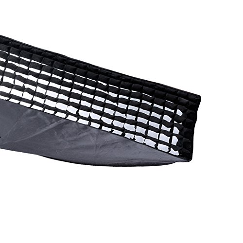 Godox 35 x 160 cm Grid Honeycomb Softbox Bowens Monte para Estudio Strobe Flash Lampara + Letwing Paño (SB-FW 160x35)