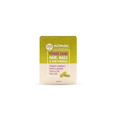 Goldnutrition Power Shine, 60 cápsulas, Salud Cabello, Piel y Uñas