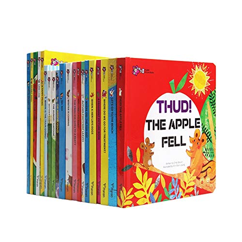 GonFan Los Libros para niños Tirón Libro de imágenes 3-6 años de Edad de los niños Libro de bebé de la Ilustración temprana Inglés Educación Libro de imágenes del Libro