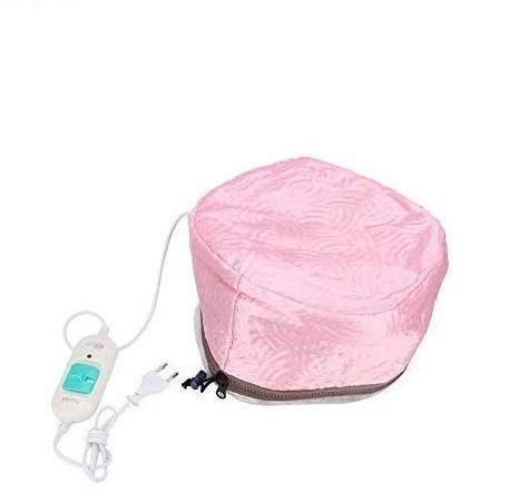 Gorro térmico para el cabello con vapor térmico, control de temperatura desmontable y semicircular Calefacción Tratamiento para el cuidado del cabello SPA Sombrero para el tratamiento en el hogar para