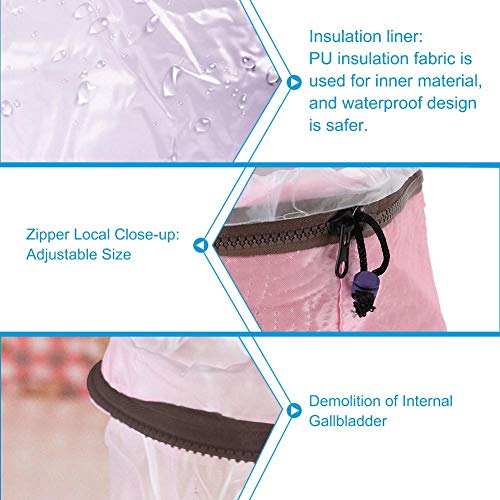 Gorro térmico para el cabello con vapor térmico, control de temperatura desmontable y semicircular Calefacción Tratamiento para el cuidado del cabello SPA Sombrero para el tratamiento en el hogar para