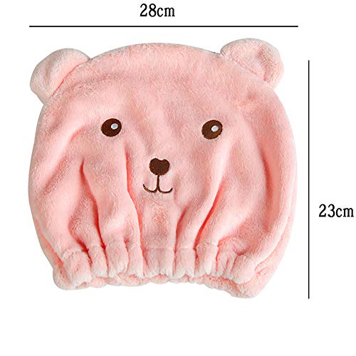 Gorros de ducha, gorros de baño extra grandes Perfecto para todas las longitudes y grosores del cabello - Impermeable - Capa doble, versión mejorada