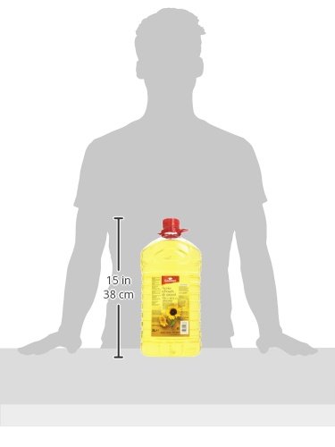 Gourmet - Aceite refinado de girasol - Alto oleico - 5 l