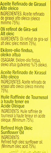 Gourmet - Aceite refinado de girasol - Alto oleico - 5 l