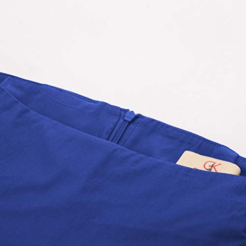 GRACE KARIN Mujer Bodycon Falda para Mujer Falda Lápiz Vintage Falda de Cadera Delgada Tamaño L CL866-6