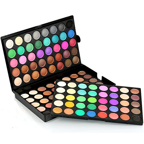 Gracelaza 120 Colores Paleta de Sombra de Ojos de Cosmético - Opción Ideal Para el Maquillaje