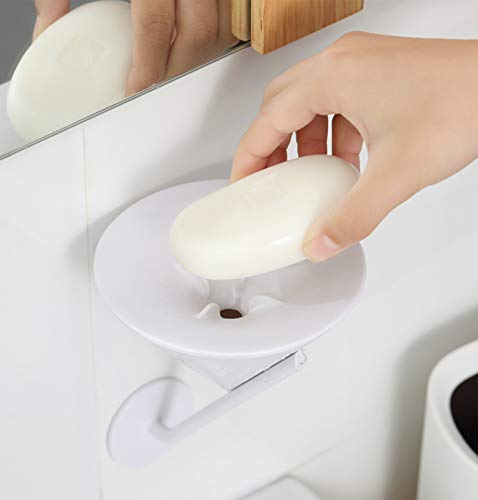 Grafts - Jabón con bandeja de hojas con forma de hoja nórdica, estilo casero, lavado facial, jabón, caja creativa, portátil, cocina, baño, jabón, bandeja