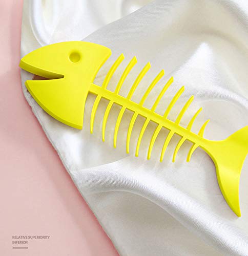 Grafts - Portarrollos de plástico con forma de pez portátil para cuarto de baño, 3 unidades