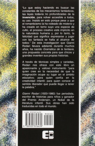 Gramatica de la Fantasia: Introduccion al Arte de Inventar Historias (Coleccion Nuevos Caminos)