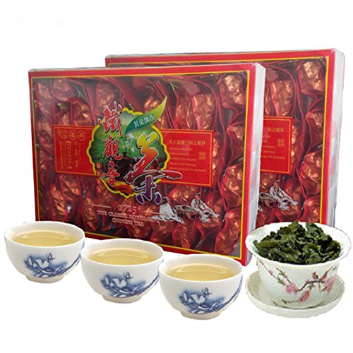 ¡Gran venta! Taiwan High Mountains Nuevo Spring Oolong Tea 250 g (0.55LB), té Tikuanyin, té Tieguanyin, té verde Té verde adelgazante Comida verde