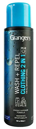 Granger's GRF73 - Limpiador de ropa y impermeabilizante, color transparente, talla 300 ml - el paquete puede variar