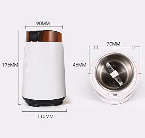 Granos molidos en acero inoxidable, multi-funcional del molino de micro-polvo, molino pequeño hogar, condimentos molienda, granos de café, los alimentos complementarios, la máquina portátil, regalo fo