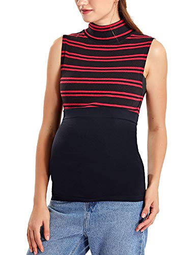 Gratlin Cinturón de Maternidad Embarazada y Extensor de Cintura Sin Costura Negro S