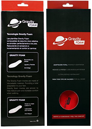 GravityFOAM -Plantillas Memory Foam mujer y hombre viscoelásticas- (41)