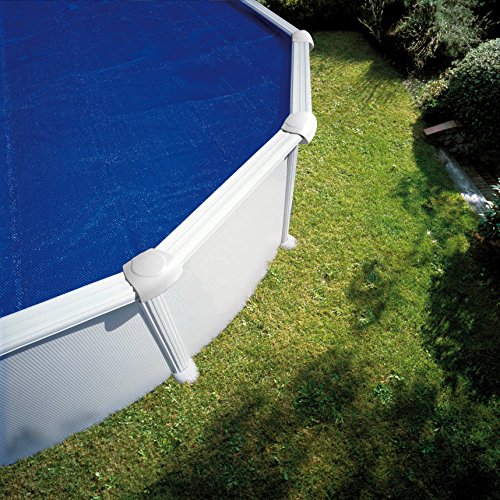 Gre CV450 - Cobertor de Verano para Piscina Redonda de entre 450 y 460 cm de Diámetro, Color Azul