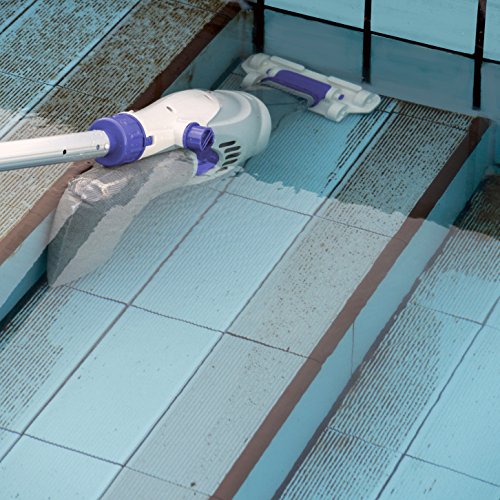 Gre VCB10 Electric Vac - Limpiafondos Eléctrico para Piscina, 37 l/h, 25 W
