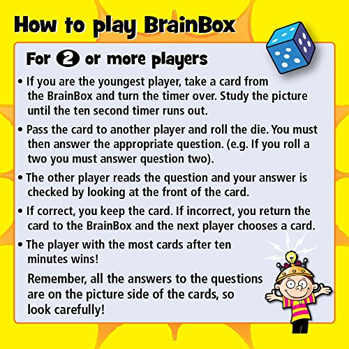 Green Board Games BrainBox The World - Juego de Preguntas sobre el Mundo (en inglés)