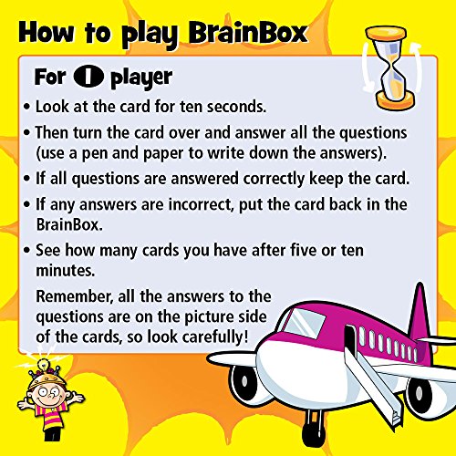 Green Board Games BrainBox The World - Juego de Preguntas sobre el Mundo (en inglés)