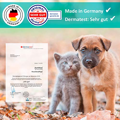 Green Hero - Cuidado para mascotas para perros y gatos cuida con picazón, ácaros, pulgas y hongos, 500 ml