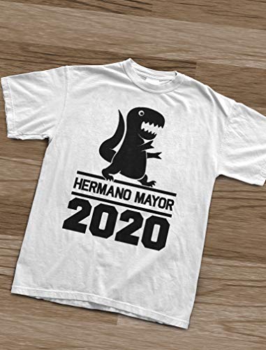 Green Turtle Camiseta para niños - Hermano Mayor Regalo Original y Divertido 3/4 Años 104cm Gris