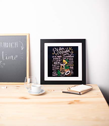 Grupo Erik Cuadro Cocina Lily Y Val Piña Colada, 30 X 30 cm