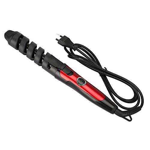 Gstrand Rizador Eléctrico, Cerámica Mágica Barril Espiral Hierro Curl Belleza Curling Cabello Herramienta De Peinado