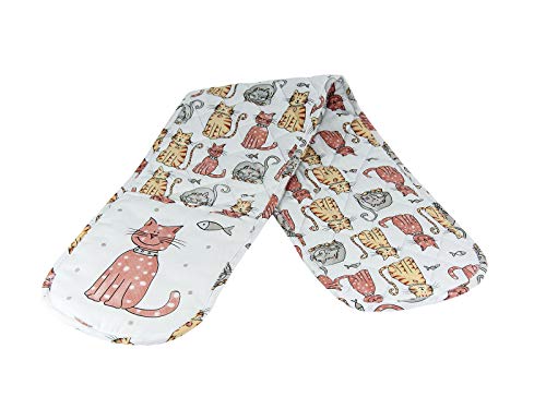 Guantes de Cocina Doble Guantes de Horno Calidad de Resistente al Calor con diseño de Lindo Gatos Regalos de Gato y Amante de los Animales Cats Oven Gloves Gift for Cat Lover