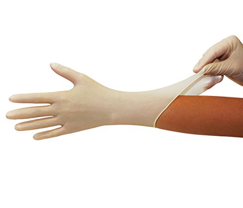 Guantes de latex 1000 pcs 10 cajas (XL, Blanco), guantes de examen desechables, libres de polvo, sanitarios para la cocina, preparación de comida, medicos, no estéril