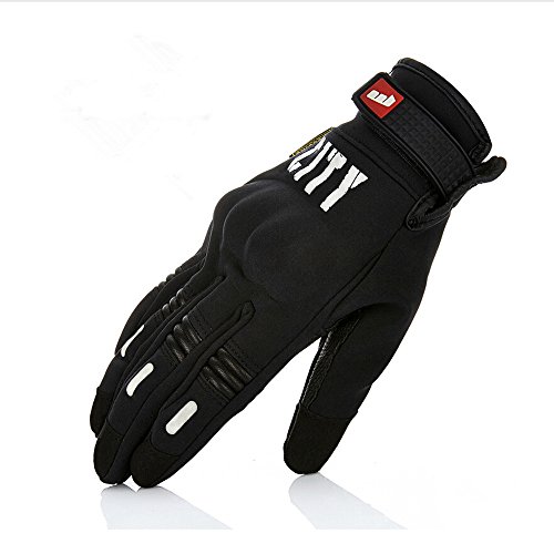 Guantes de Motos Profesionales Guantes Racing Guantes Knight Resistencia Gota Touch Guantes Off-Road de Pantalla Guantes Luvas (XXL)