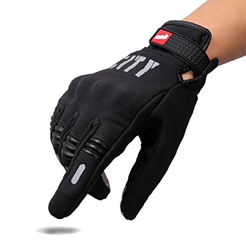 Guantes de Motos Profesionales Guantes Racing Guantes Knight Resistencia Gota Touch Guantes Off-Road de Pantalla Guantes Luvas (XXL)