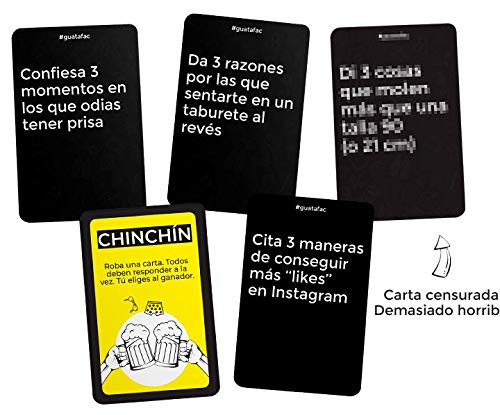 GUATAFAC ? – Juego de Mesa - Juego de Cartas para Fiestas y Risas ? – Edición Español ?