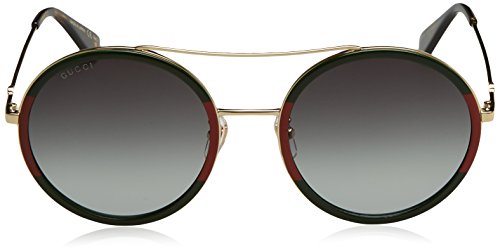 Gucci 0061S_003 (56 mm) gafas de sol, Dorado, 56 para Mujer