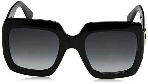 Gucci GG0053S, Gafas de Sol para Mujer, Negro (Black-Grey), 54